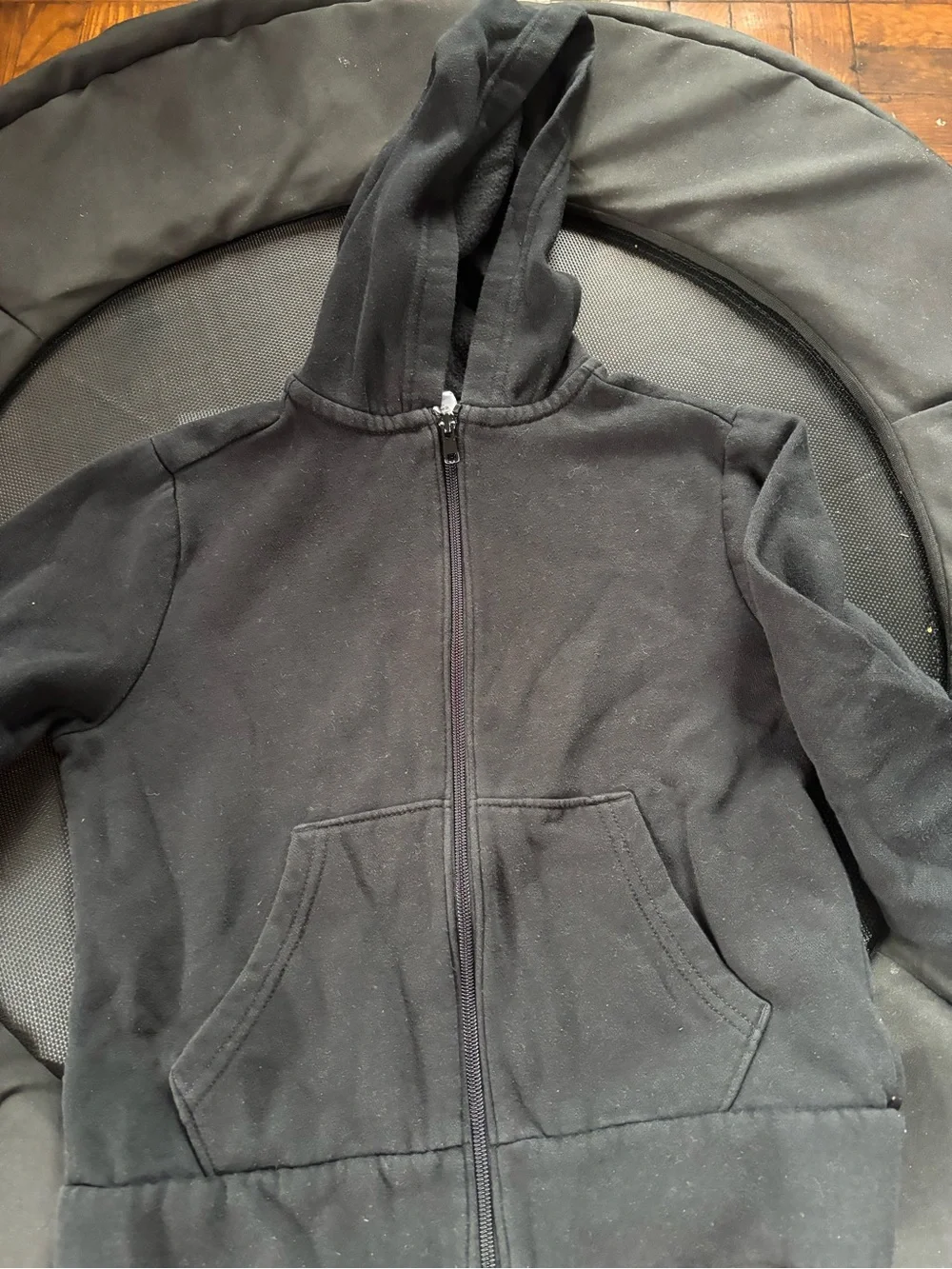Old Navy Black Kids Zip-Up Hoodie